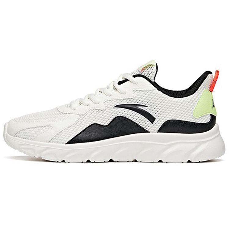 Anta Дышащая амортизирующая спортивная обувь мужские кроссовки цвета слоновой кости и белого 912125570-2