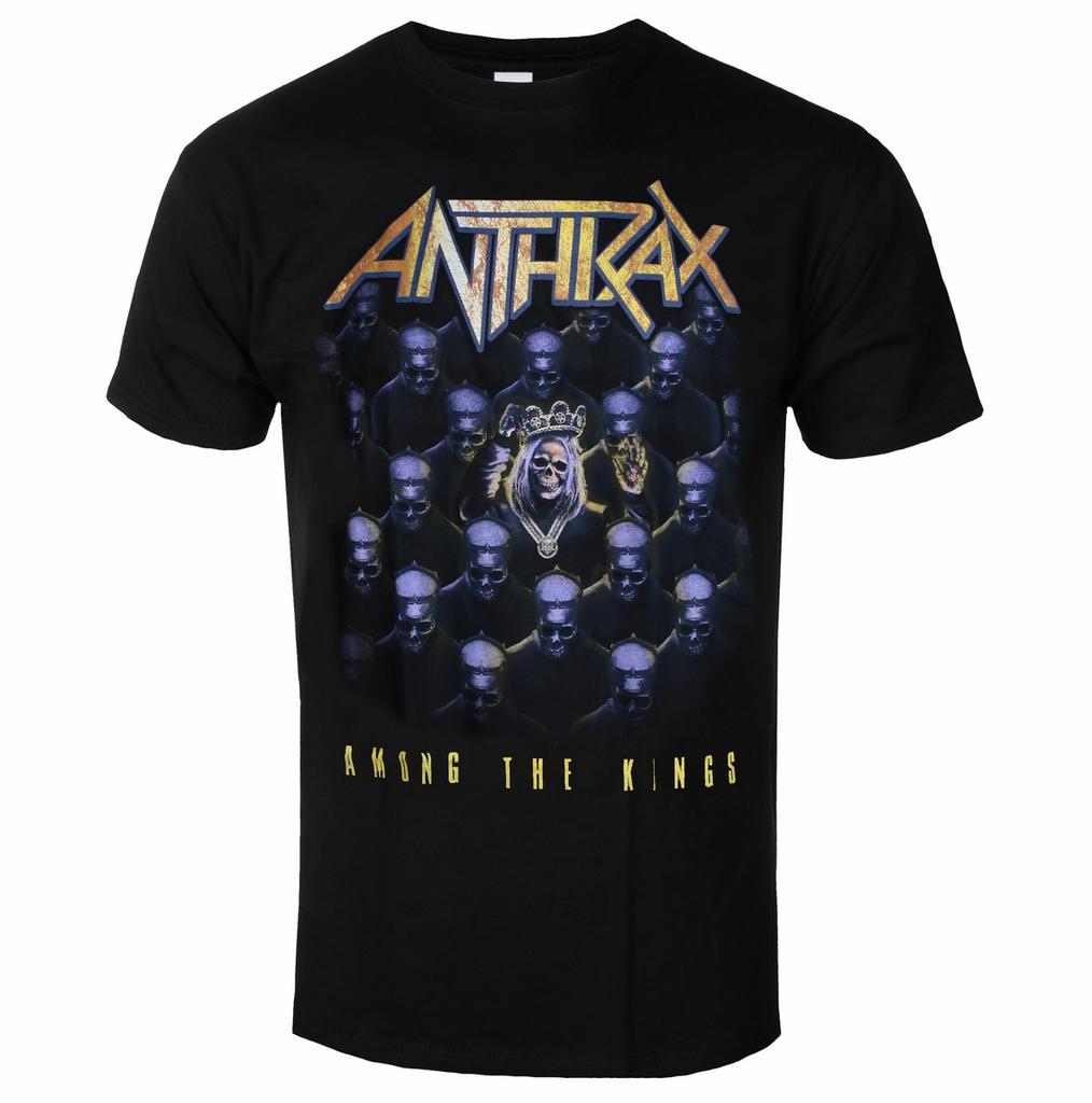 2026 Anthrax Band Graphic Cotton Tshirt Unisex Summer Short Sleeve Fashion Brand Tee Luxury Casual Vintage Retro Top