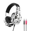 New Camouflage Lighting Headphones Gaming Headset Computer Notebook Headphones Wired Gaming Headphones