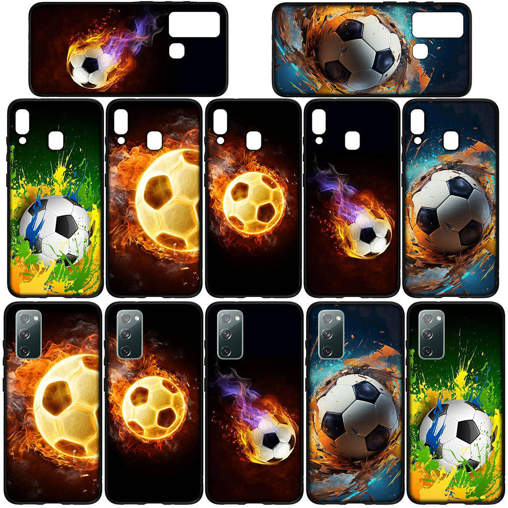 Чехол для iPhone 16 15 Xiaomi Redmi Note 14 13 12 11 Pro Max X 8 16e Samsung Galaxy S25 S24 S23 Moto OPPO Huawei Футбол Игра Футбольный Матч Чехол для телефона