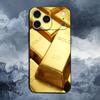 Крутой золотой художественный чехол для iPhone 17, 16, 15, 14, 13, 12, 11 Plus, Pro Max, XS, X, XR, SE, Mini, 8, 7, мягкий силиконовый черный чехол