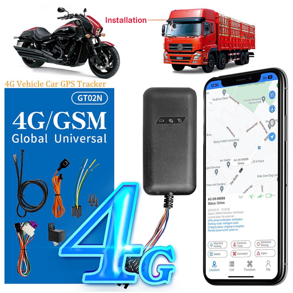 4G Автомобильный GPS-трекер Локатор Мотоцикл 4G-GT02N GPS-трекер Трекер GPS-трекер онлайн-программное обеспечение для отслеживания
