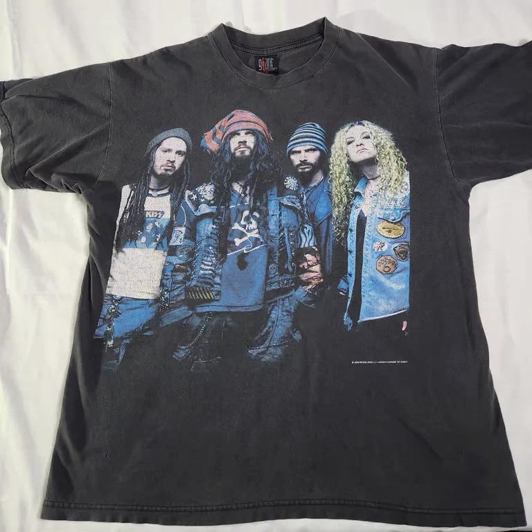 Винтажная футболка White Zombie 1996 года - Роб Зомби 90-е