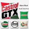 Logo C-Castrol Pillow Case Plush Fabric Soft Double Sided Print Home Sofa High Quality Cushion Cover Throw