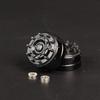 1 Pair Metal Front/rear Hub Wheel Spindle Head Brake Drum for 1/14 Tamiya RC Truck For scania 770S For man
