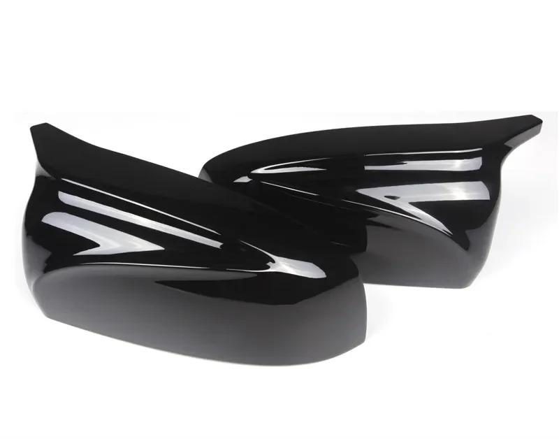 For 2007-2014 BMW X5 X6 (E70 E71 E72) Rear View Mirror Cap Cover Carbon Fiber Pattern 51167180725 51167180726