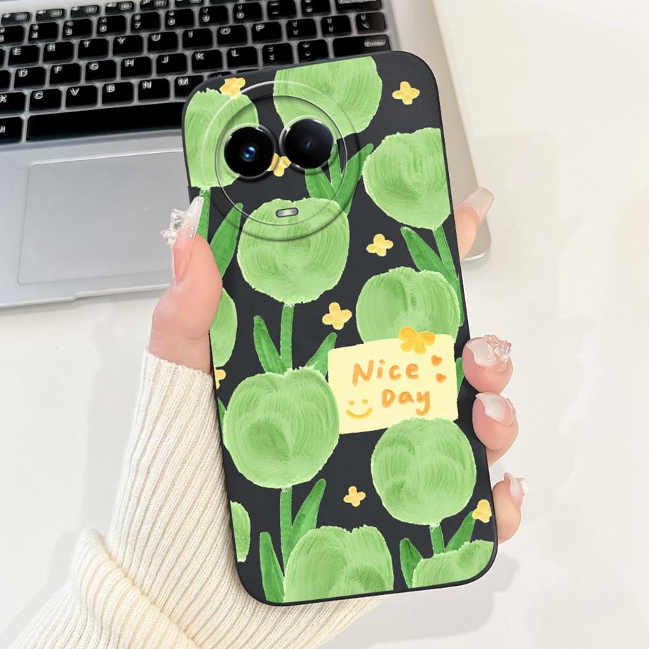 Чехол для Realme 11 5G RMX3780 Стильный чехол с конфетной расцветкой Ударопрочный чехол для телефона Для Realme 11X Realme11 5G Мягкий ТПУ Fundas Coque