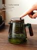Handmade Glass Steep Tea Pot Set