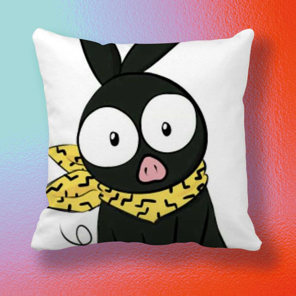 Anime Cute Ranma P Chan Doublesided printed pillow cover Solid color minimalist pillowcase fits all bedroom styles