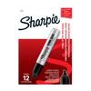 Sharpie Black Extra Broad 15001A Oil-Based Marker, 12-Pack, Tip,
