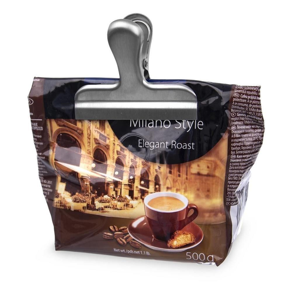 Orion Stainless Steel Bag Sealing Clips 7 cm - Set of 2