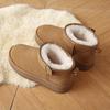 Fur Integrated Snow Boots Women's Autumn and Winter New Fleece Warm Cotton Boots Fleece Thickened Non-slip Cotton Shoes