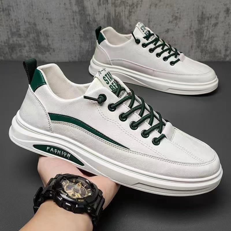 Men's shoes 2026 new summer sports and leisure board shoes men's versatile shoes men's leather shoes