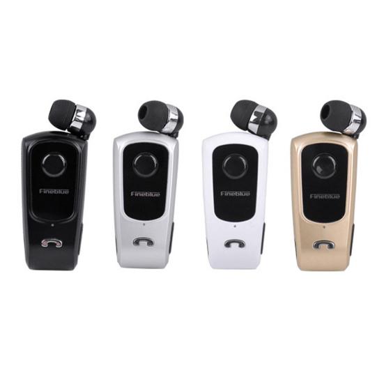 Fineblue F920 Вибрационный сигнал Зажим для воротника Монофоническая деловая Bluetooth-совместимая гарнитура