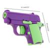 Gravity Fidgets Guns Toy Mini 3D Print Carrot Pistol Stress Toy Playful Entertainment Toy for Adult Kids HandTherapy