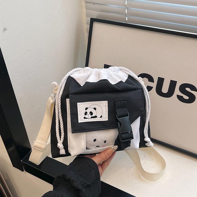 Весенняя милая маленькая сумка-мессенджер новая японская девушка Харадзюку студентка холщовая сумка на плечо сумка-ведро