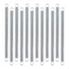 12x Extension Spring Double Hook Ends Multifunctional 0.047 Inch Steel for Industrial Door