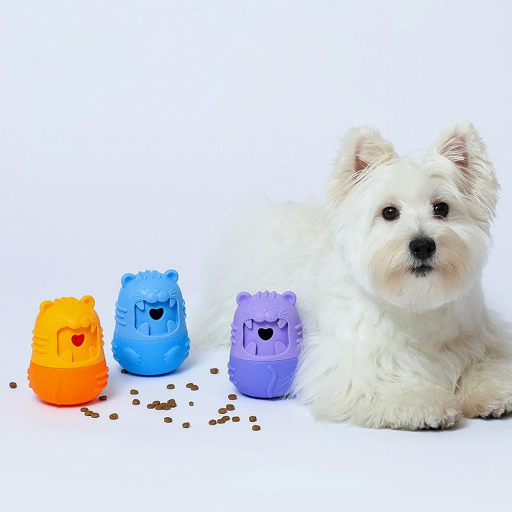 Silicone Puzzle Dog Feeder Toy