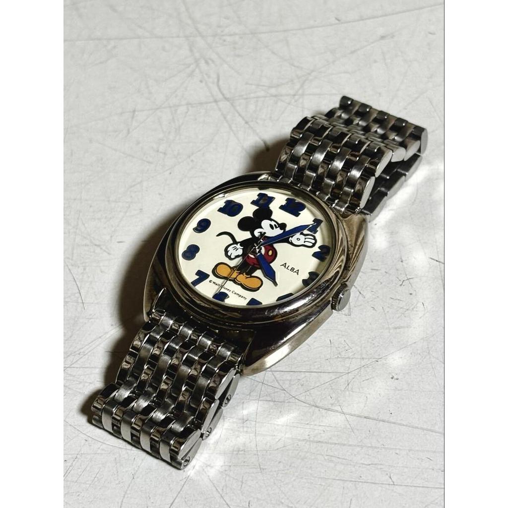 Used SEIKO ALBA Mickey Mouse watch Seiko Alba Disney working item