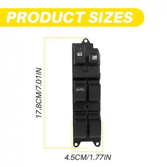Fit Electric Toyota Power Master Switch Control Window Left Front Driver Side