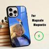 Дерзкая девушка S-Сабрина Карпентер Чехол для телефона Для iPhone17,16,15,14,13,12,11 Plus,Pro Магнитный Для Magsafe Беспроводная зарядка