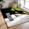 W-W-WickedS Musical Broadway Drama Floor Mat Soft Flannel Floor Mat Non-Slip Absorbent Rug For Home Bedroom Bathroom
