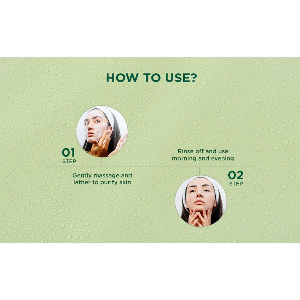 Biotique Rice Water Niacinamide Gel Face Wash 100ml For Glass Skin Brightening Oil Control Men Women