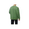 Puma Solid Color Logo Crew Neck Sweatshirt Unisex Tops Green 532241-67