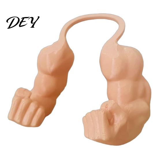 Интерактивные аксессуары для игры с кошкой, Мышечные руки, Забавные 3D-печатные мускулистые питомцы, Смешные костюмы для Хэллоуина, Наплечное крепление, Кошачий косплей,