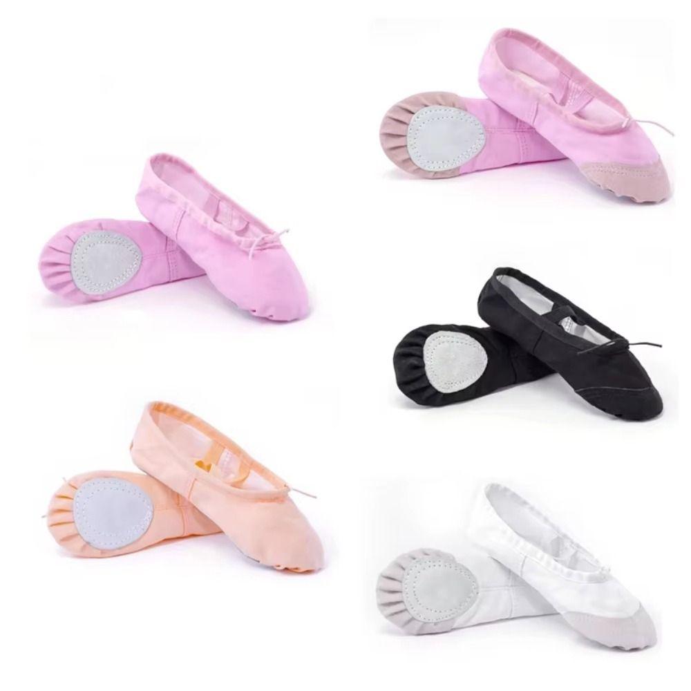 5 colors Ballet Dance Shoes Soft Sole Adult Dance Slippers Ballerina Shoes  for Women