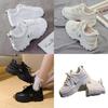 Dad Shoes Spring Fashion Sneakers With Pu Upper And Breathable Mesh For Women