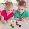 5/10Pcs Nostalgic Stone Catching Game Hand-Eye Coordination Training Jacks Stone Colorful Traditional Dice Cube Grabbing Toy
