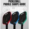16mm Matte T700 Carbon Pickleball Paddle 45° Texture Thermoformed Pro Tournament Grade Paddle
