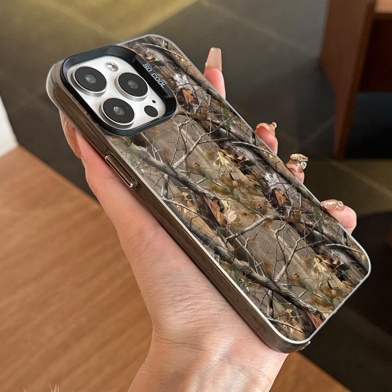 Уникальный камуфляжный чехол для телефона iPhone 17 16 15 14 13 12 11 Pro/ Max/Plus, противоударный и защищающий от падений