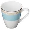 Noritake Синяя кружка с гудением, 295 куб. см, безопасна для микроволновой печи, тонкий фарфор, T5355L/1645