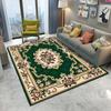 Vintage Rustic Carpet Shabby Rose Rugs Luxury Soft Elegant Traditional Rugs Floral Floor Carpet Home Living Room Bedroom Mats