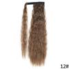 MERISIHAIR Women Long Straight Wrap Around Ponytail Synthetic Fiber Long Straight Wavy Hair Extensions Daily Wear