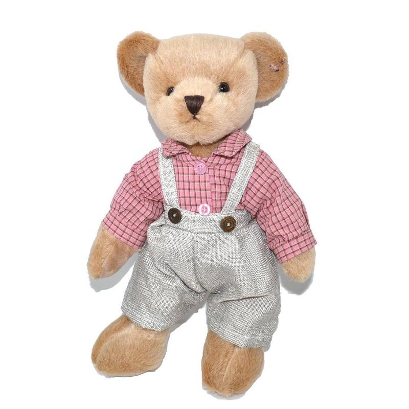 1 шт 30 см милый плюшевый мишка игрушки плюшевые игрушки плюшевые игрушки кролик умиротворяющие куклы для детей и малышей DIY девочка день рождения свадьба декор