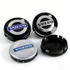 4Pcs 64mm Auto Wheel Center Caps for Volvo S40 S60 S80L XC60 XC90 V40 V50 V90 T6 - Premium Car Hub Cover Replacement Accessories