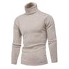 Autumn and Winter Men's Turtleneck Sweater Korean Version Slim-fit Men's Solid-color Pullover Bottoming Knitted Sweater