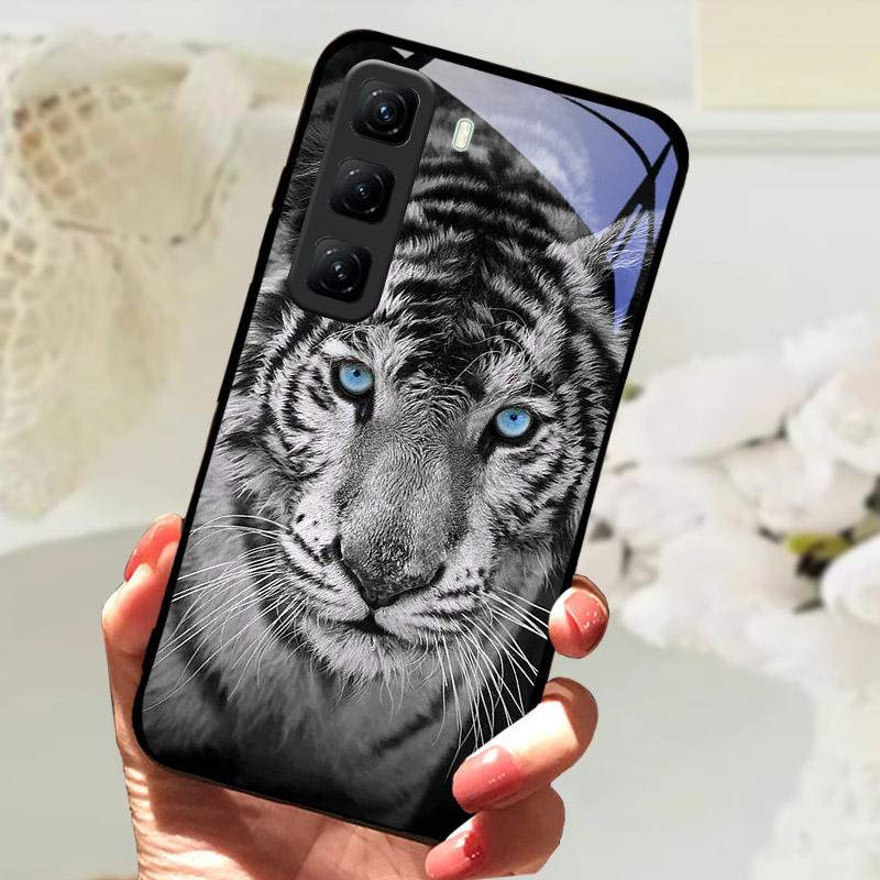 Закаленное Стекло Чехол Для Infinix Hot 60 60i Hot60 Pro Plus 60Pro Телефон Задняя Крышка Полное Покрытие Защита Линзы Чехол Fundas Etui