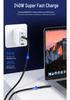 Кабель USB4 Type-C на Type-C, совместимый с Thunderbolt 5/4 и USB5, поддержка дисплея 16K/8K, высокоскоростная передача данных 80 Гбит/с / 40 Гбит/с.