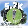 AKASO 360 360-degree Camera Action Camera with 64GB SD Card - 5.7K 360-degree Video, 72MP 360-degree Photos, New 1/2-inch 48MP Sensor, 360° Horizontal