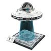 Строительный блок Tuomu T3012 - Модель межзвездного НЛО-космического корабля - Совместим с Lego - Образовательная головоломка, модель для демонстрации