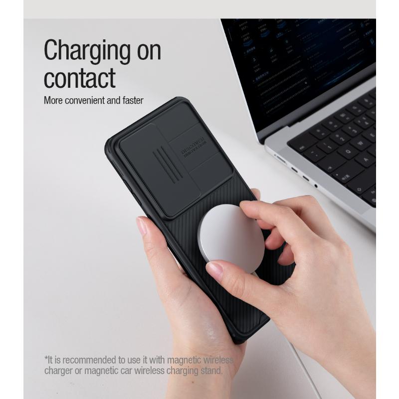 Чехол Nillkin CamShield Pro с магнитной выдвижной крышкой для камеры Huawei P60 Pro, защитный чехол для объектива Huawei P60