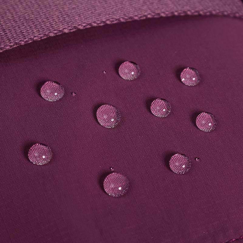 Luggage Bag Large Capacity Foldable Storage Bag Solid Color Water-Repellent Travel Bag