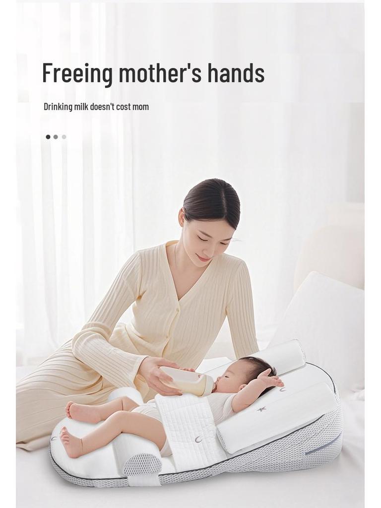 Регулируемая подушка для кормления новорожденных: Поддержка от газов и срыгиваний