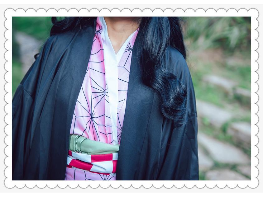 Manyuan Demon Slayer Nezuko Kamado Cosplay Costume