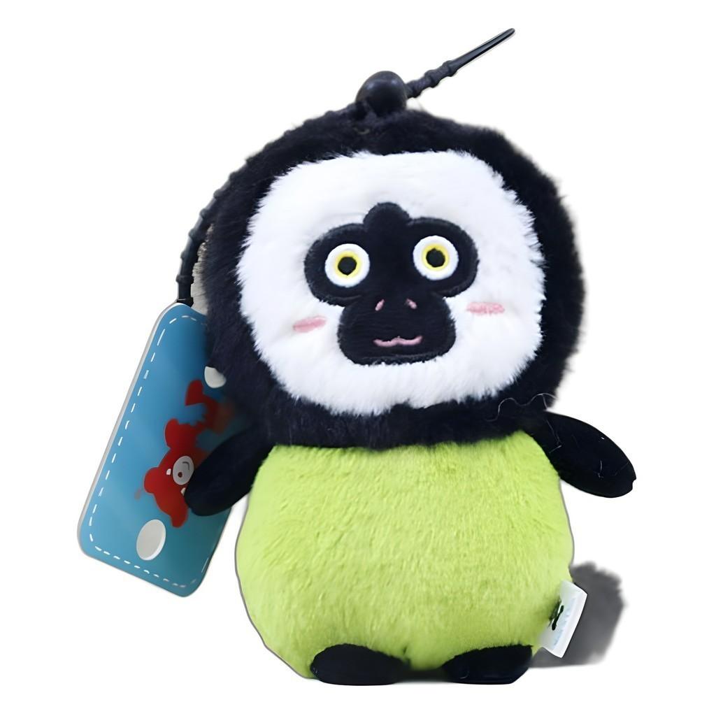 Adorable Plush Monkey Keychain Charming Pp Cotton Filled Cute Bag Pendant