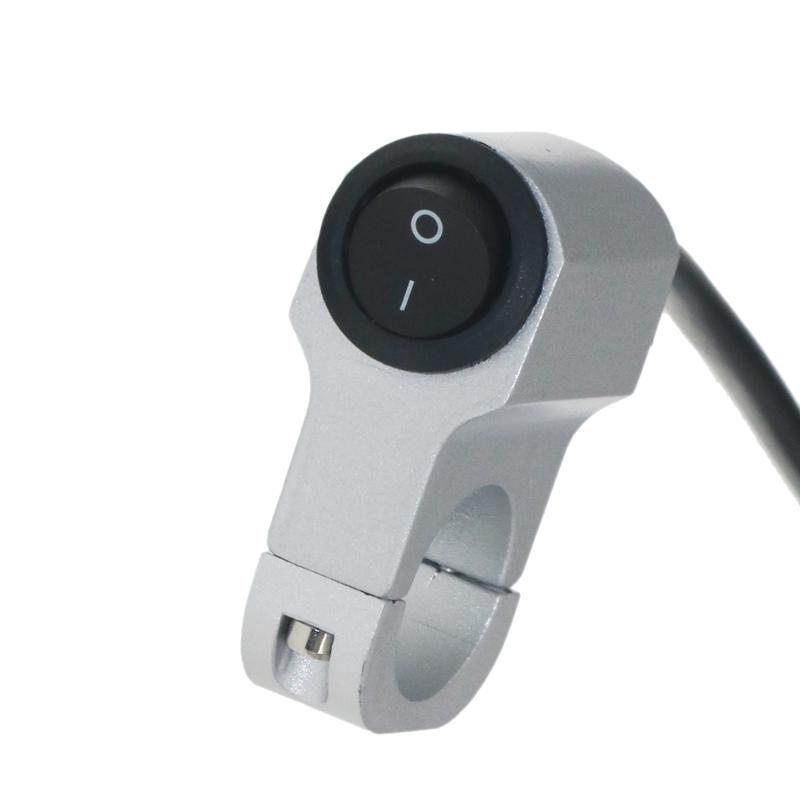 LMoDri мотоциклетные переключатели на руль 7/8 дюйма, противотуманные фары, аварийный выключатель тормоза для спорта, грязи, электрического велосипеда, прерыватель